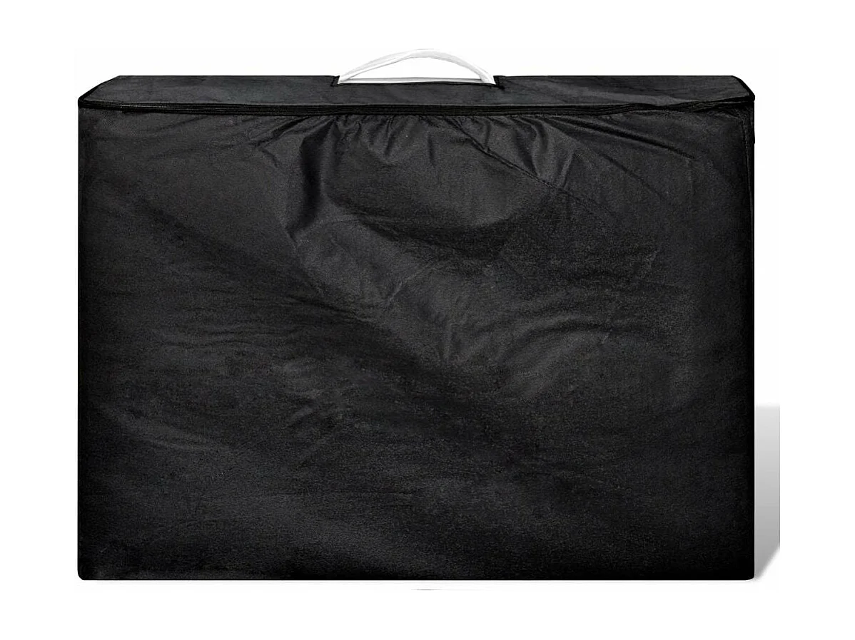 Table pliable de massage blanche 186 x 68 x 59 cm 02_0001875