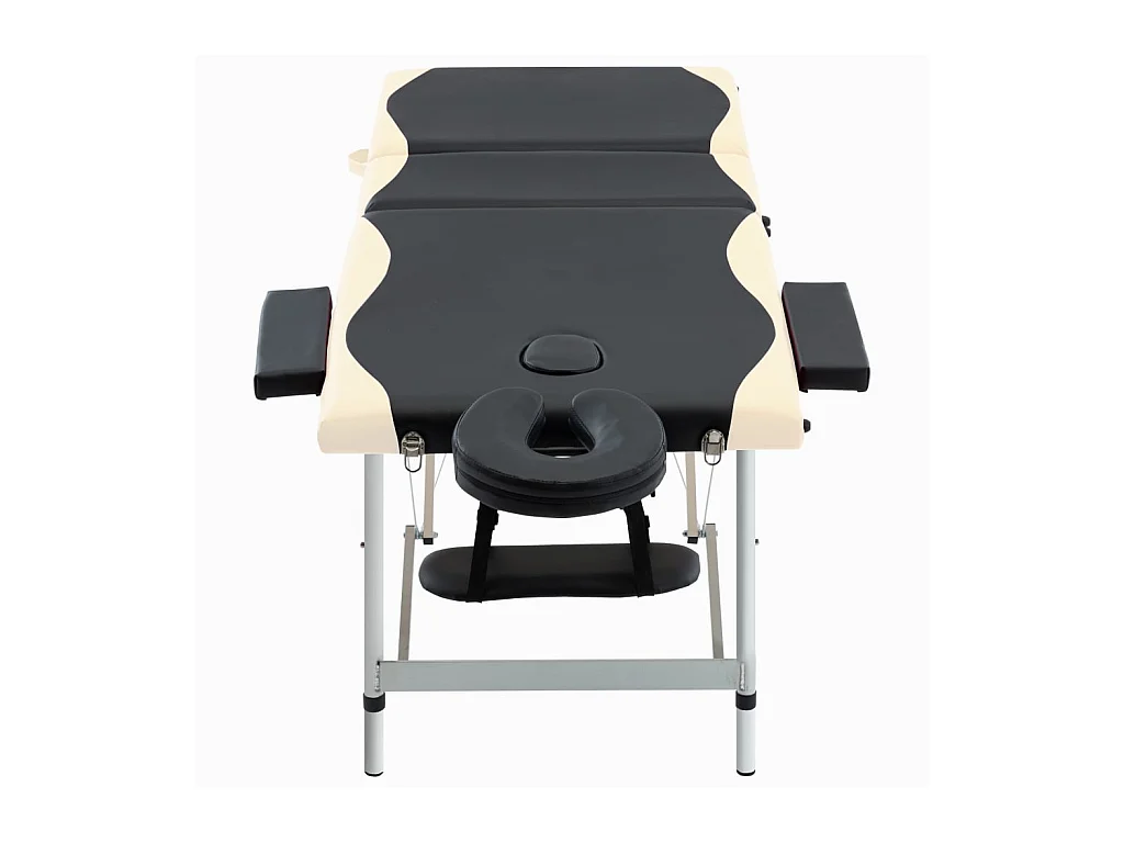 Table de massage pliable argenté 191 x 70 x 59 cm 02_0001821