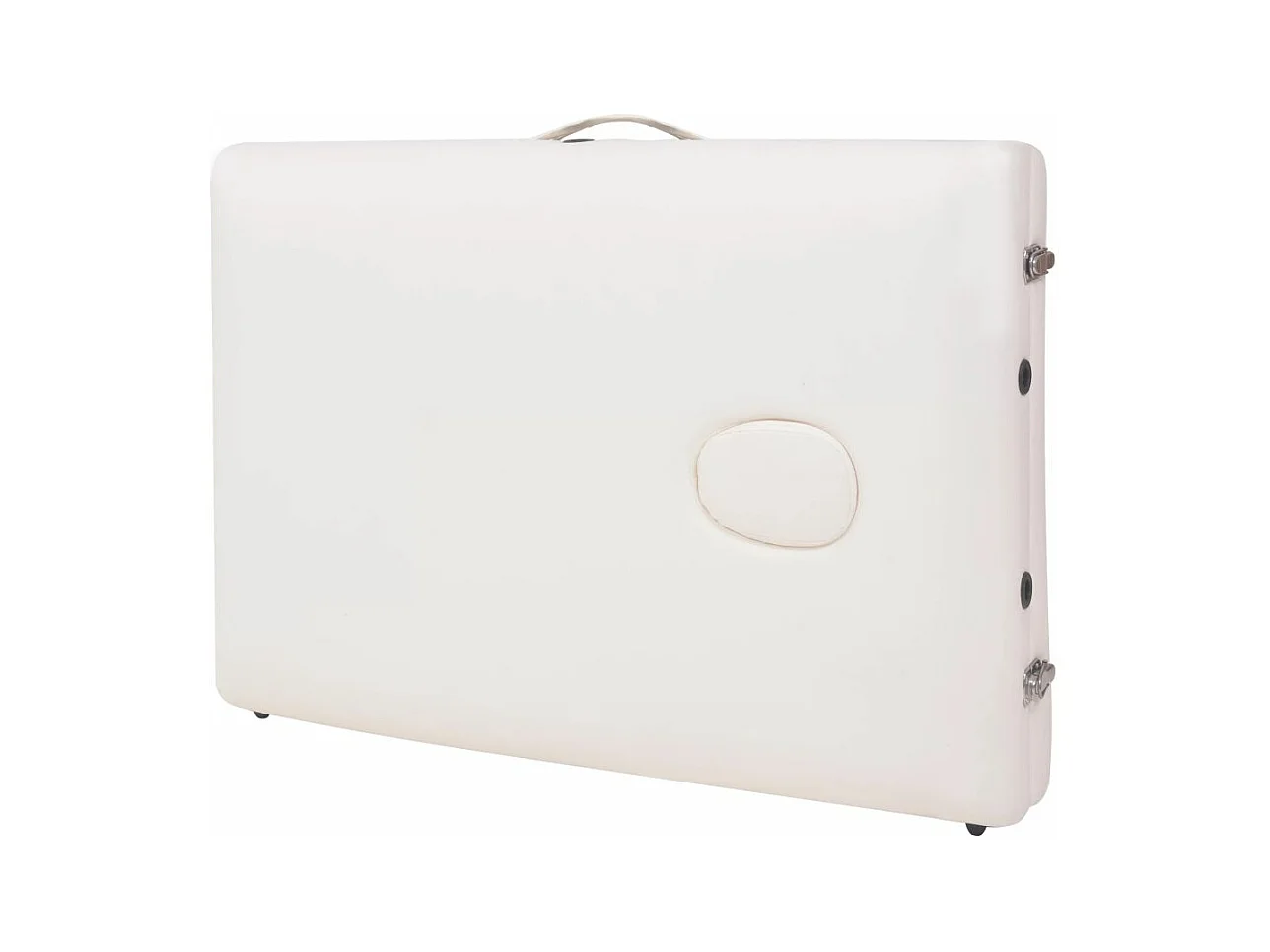 Table de massage pliable blanche 193 x 67 x 65 cm 02_0001868