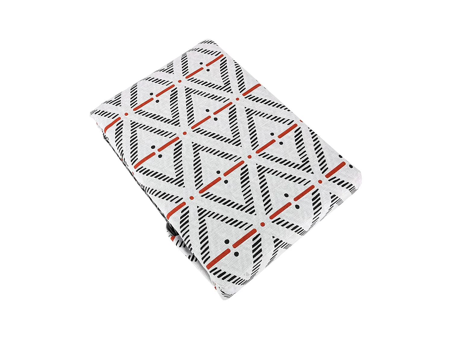 Parure de lit 260x240 cm coton BENGAL Rouge