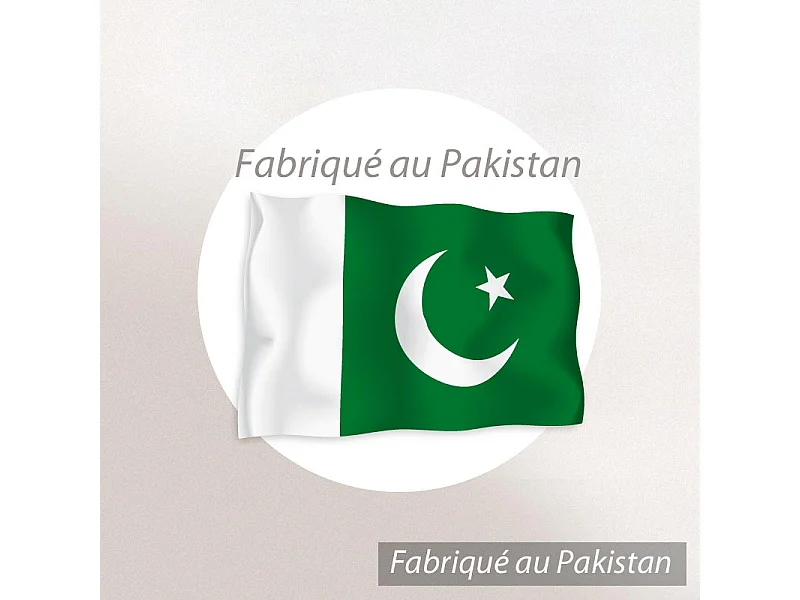 Parure de lit 140x200 cm coton A TOUTE ALLURE Vert