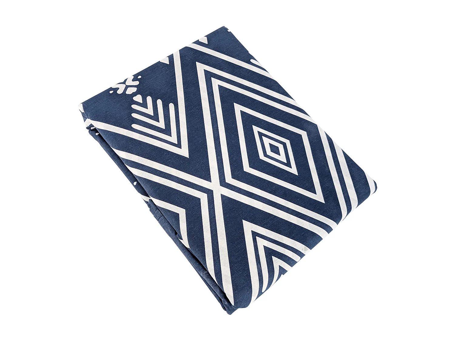 Parure de lit 240x220 cm coton NORDA Bleu