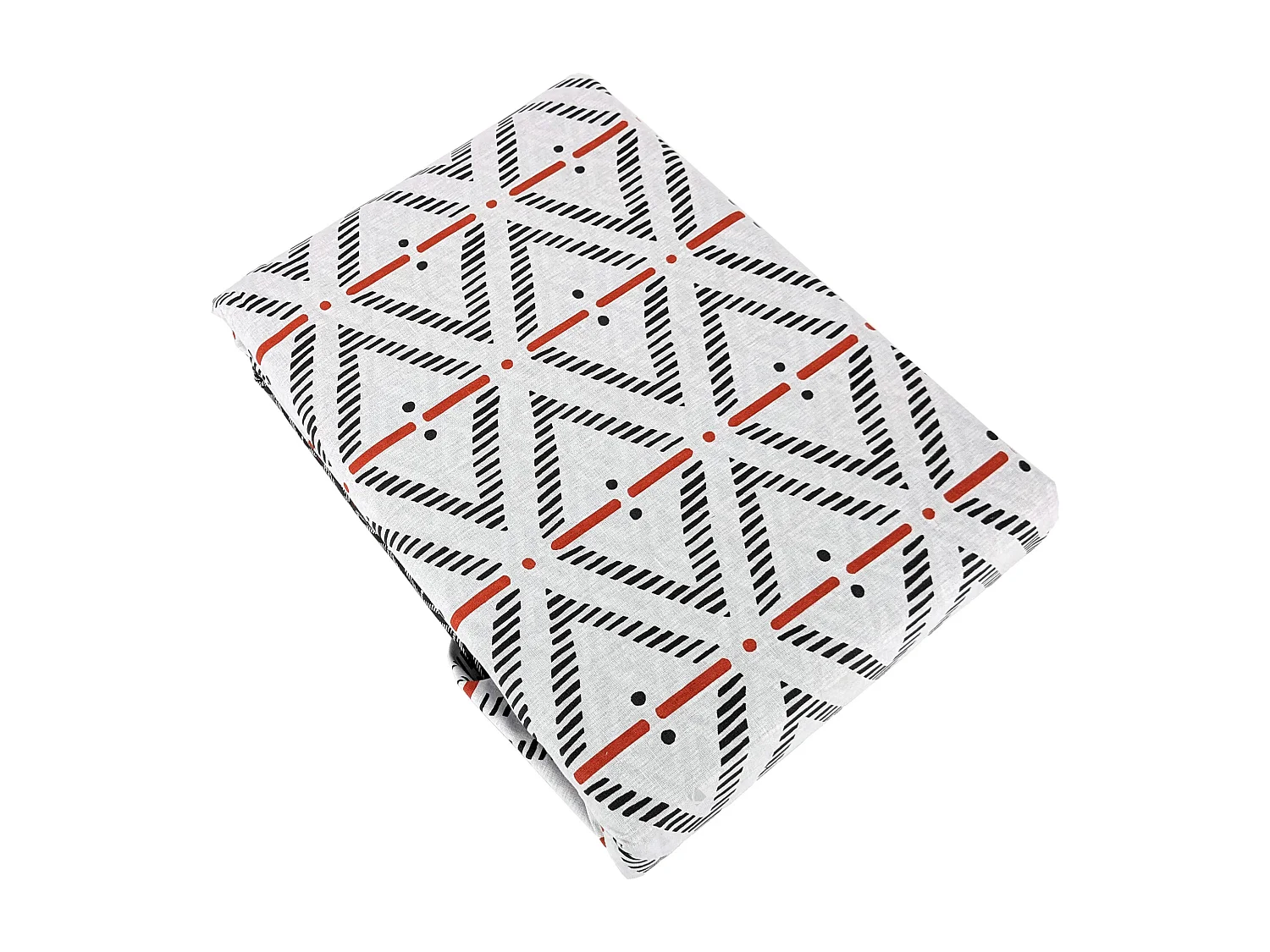 Parure de lit 240x220 cm coton BENGAL Rouge