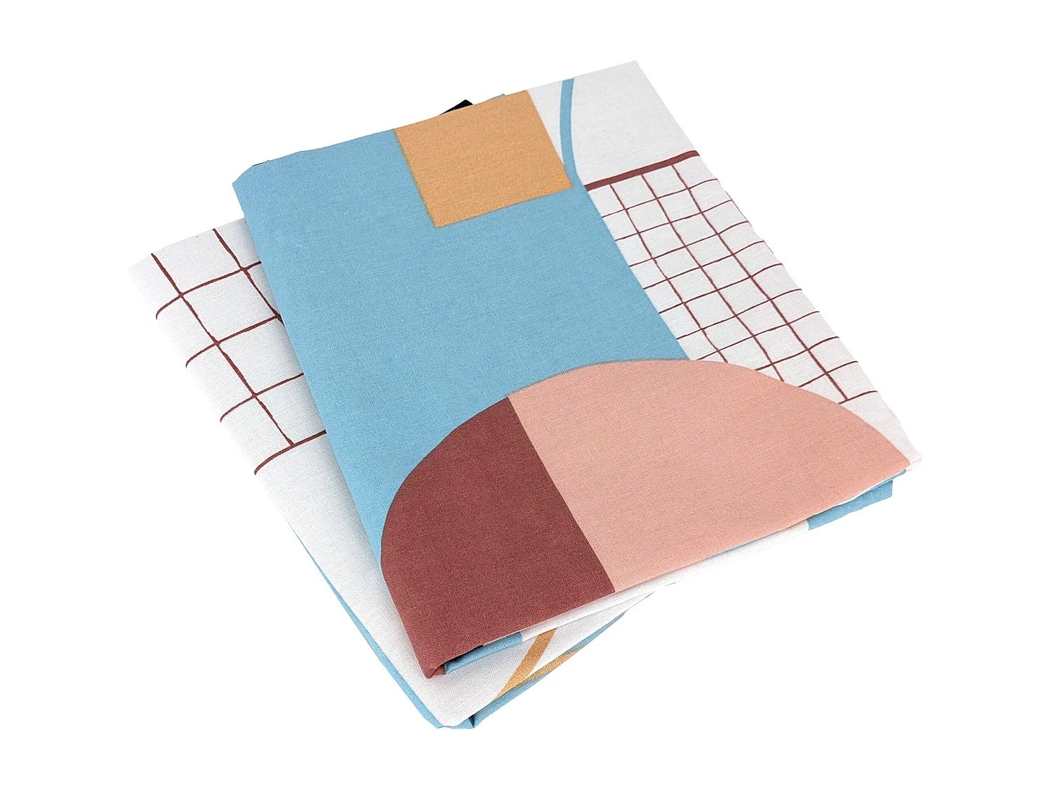 Parure de lit 260x240 cm coton KENT Multicolore