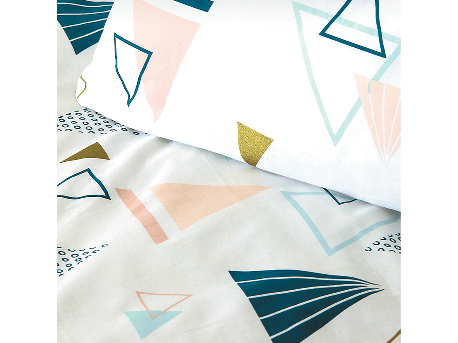 Parure de lit 260x240 cm coton IZI Multicolore