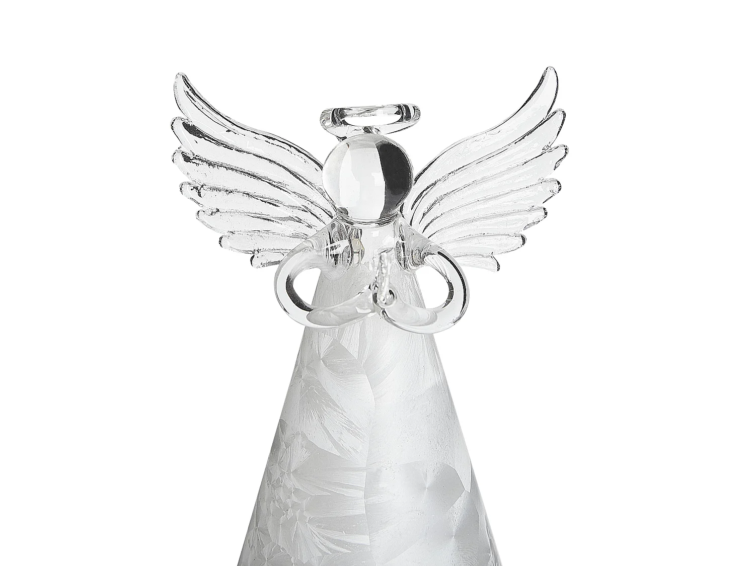 Lot de 3 statuettes déco anges de Noël avec LED KITTILA