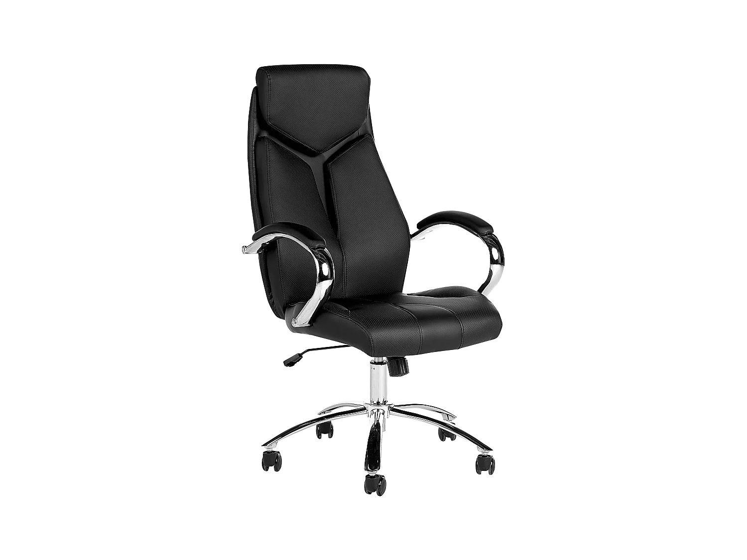 Chaise de bureau FORMULA Cuir PU Noir