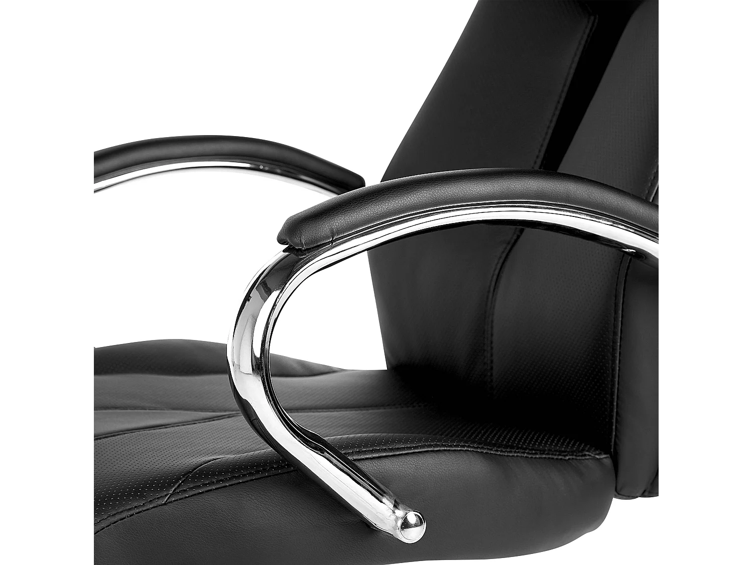 Bureaustoel Draaibaar FORMULA Kunstleer Zwart