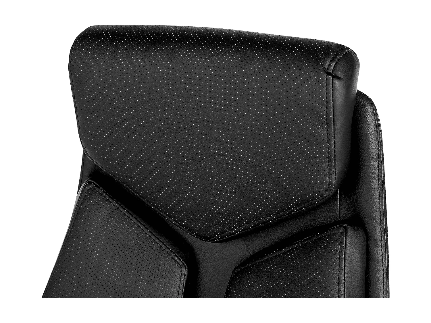 Silla de oficina giratoria FORMULA Piel sintética Negro