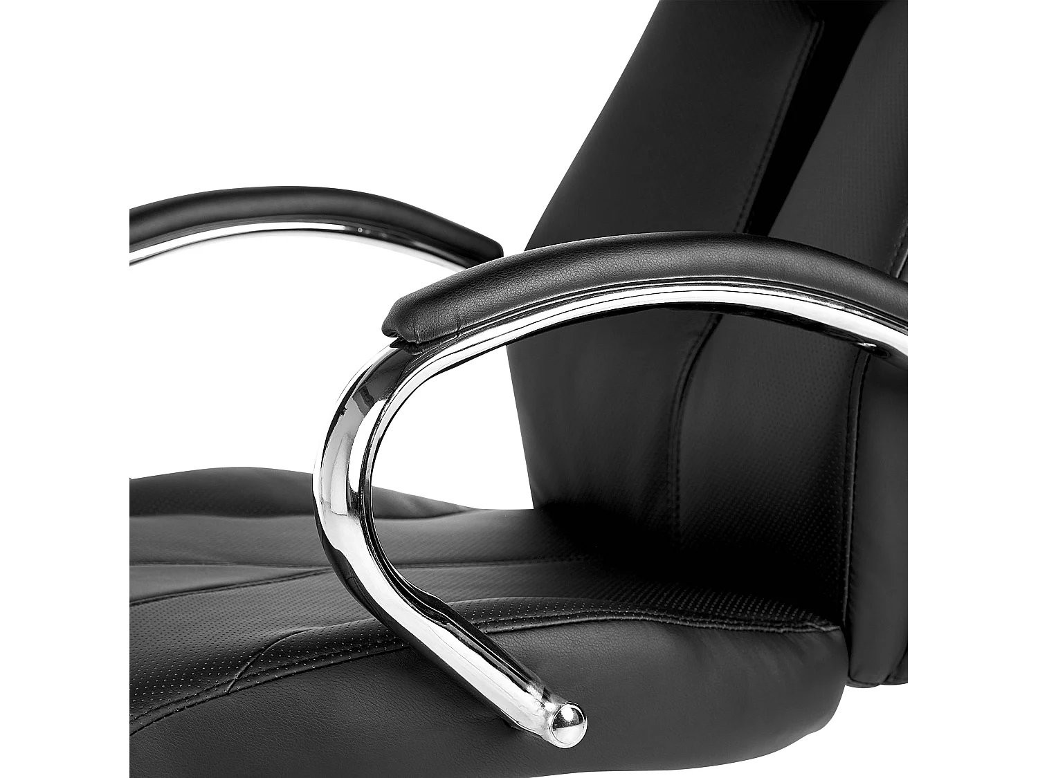 Silla de oficina giratoria FORMULA Piel sintética Negro