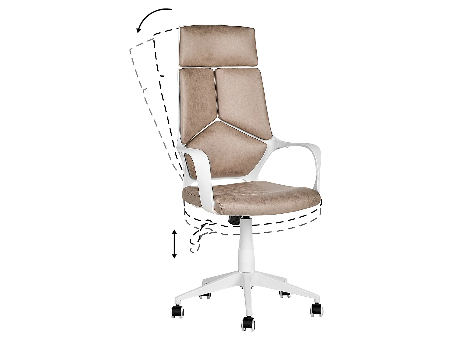 Silla de oficina giratoria DELIGHT Arena