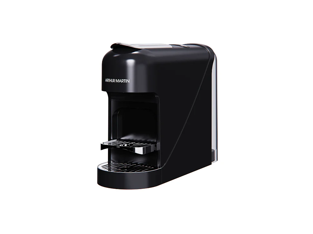 Machine a café a capsules - ARTHUR MARTIN - AMN230N - Expresso & Lungo - 1400 W - Noir