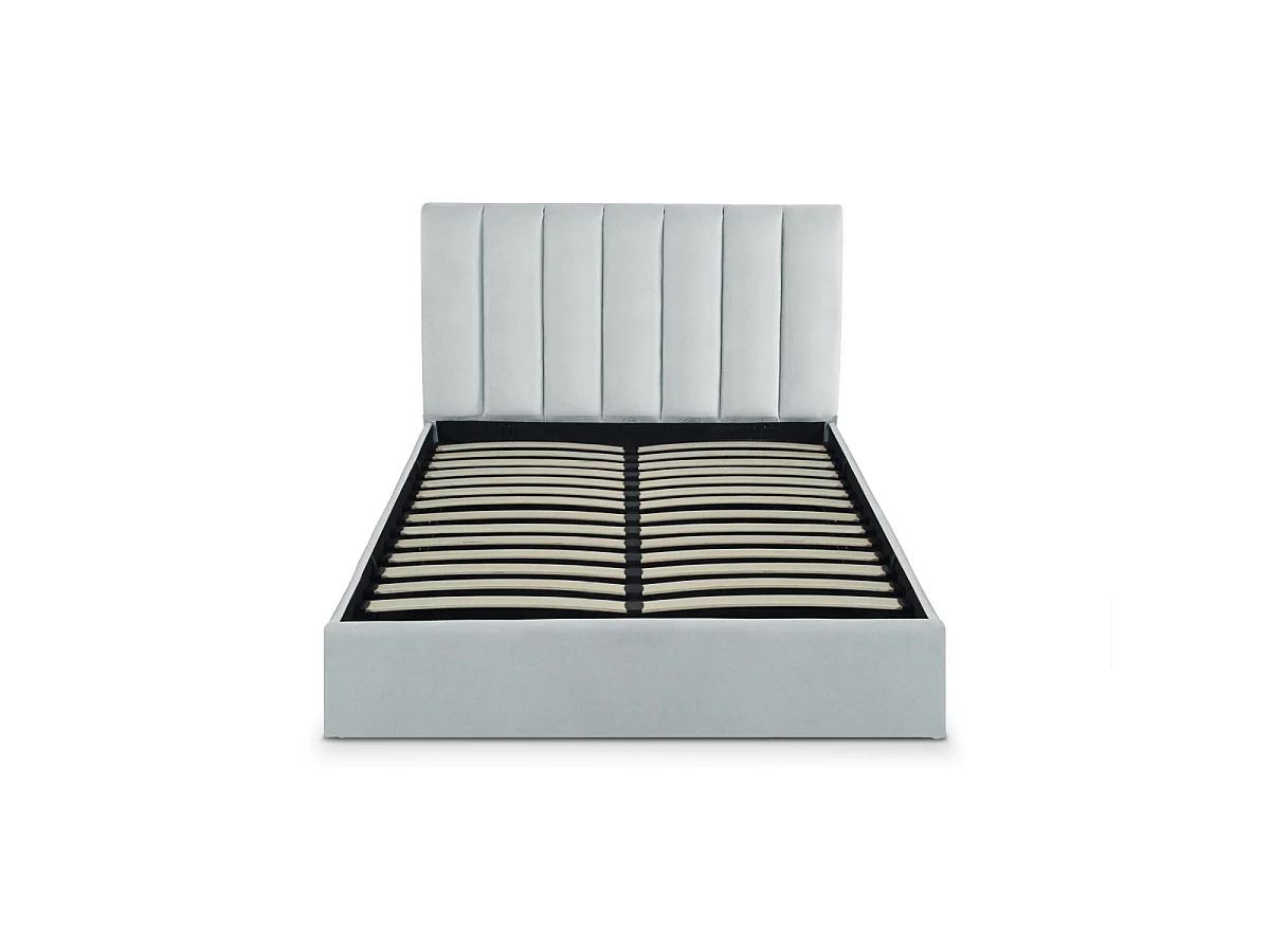 Pack Lit Coffre & Matelas "Dream & Goodream" 140x190cm Argent