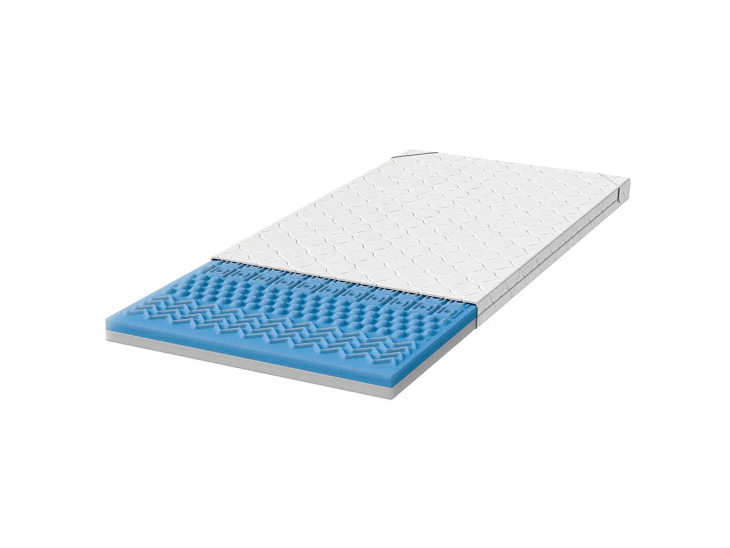 Topper Visco 180 x 200 cm surmatelas massant à mémoire de forme épaisseur 8 cm