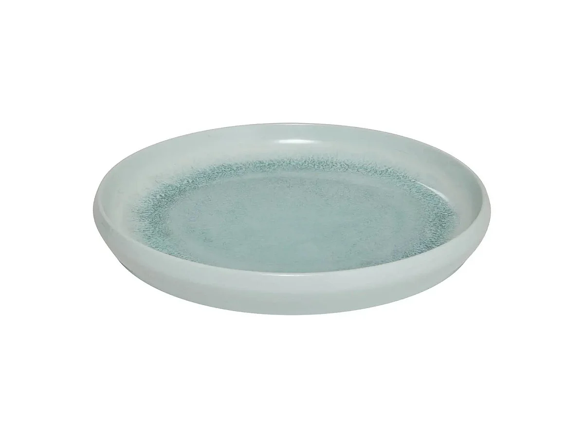 Lot de 6 Assiettes Plates "Léa" 24cm Bleu