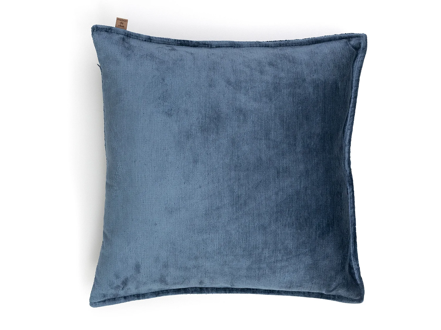 Coussin décoratif Keara 49x49 cm Bleu foncé