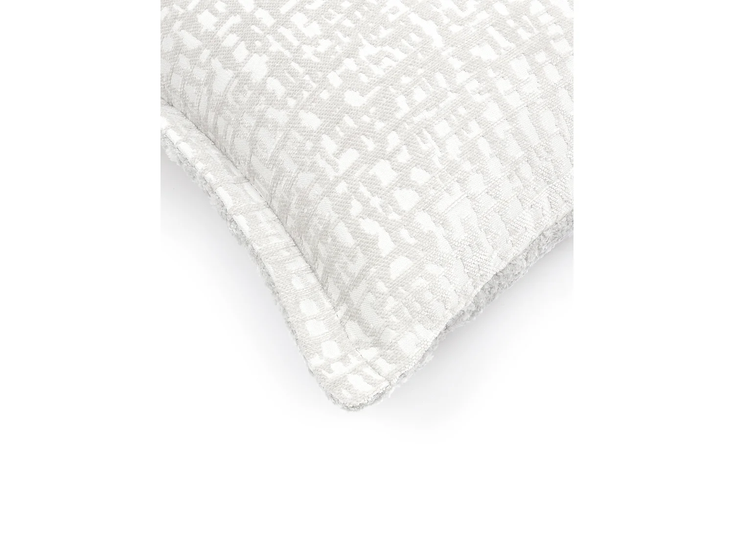 Coussin décoratif Orchid 60x40 cm Gris clair