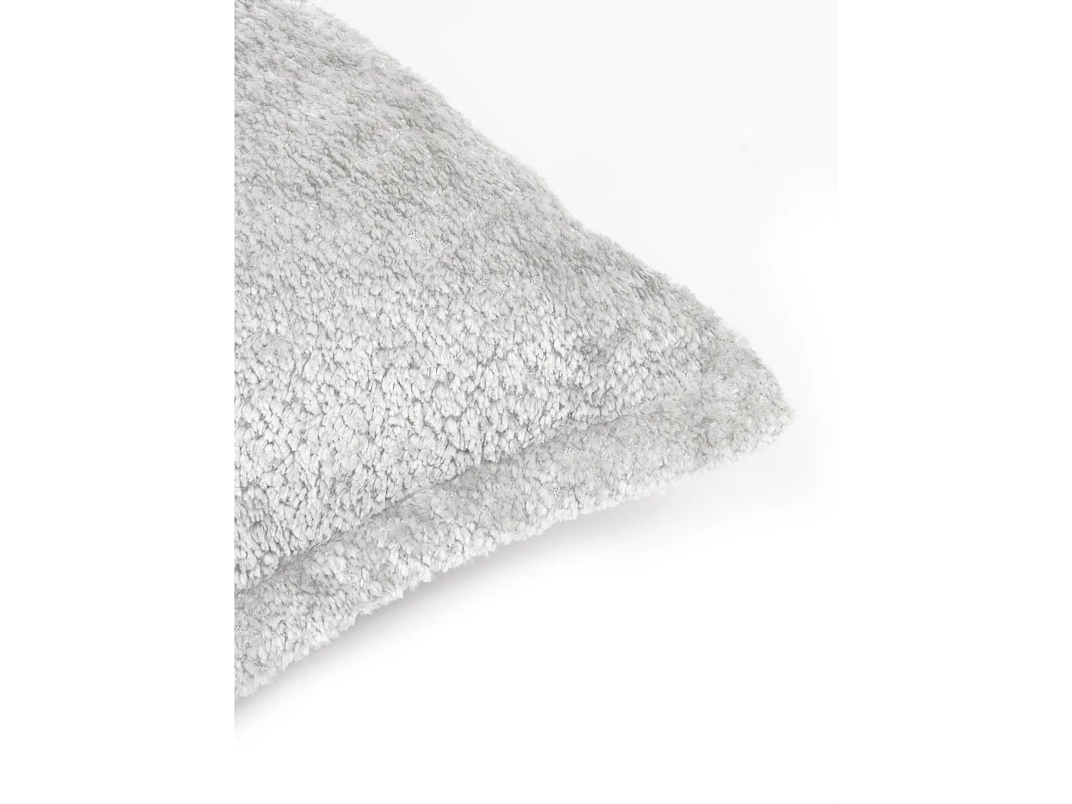 Coussin décoratif Orchid 60x40 cm Gris clair