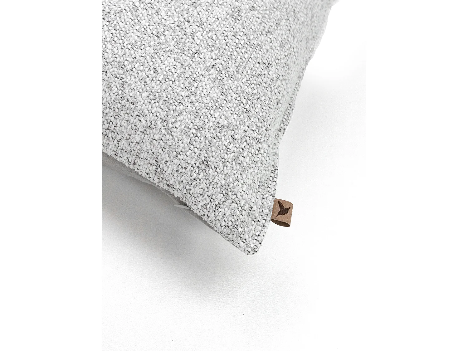 Coussin décoratif Keara 49x49 cm Gris