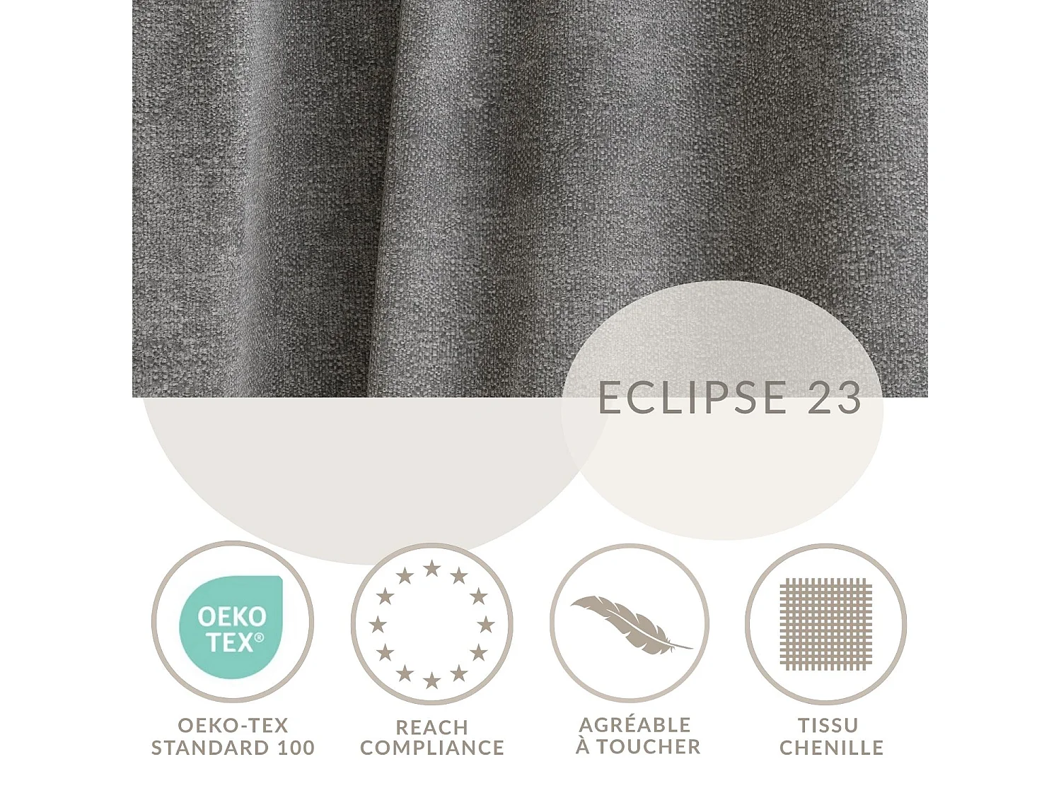 Boxspringbed met hoofdbord + matras + dekmatras - 140x200 cm - grijs - FATU