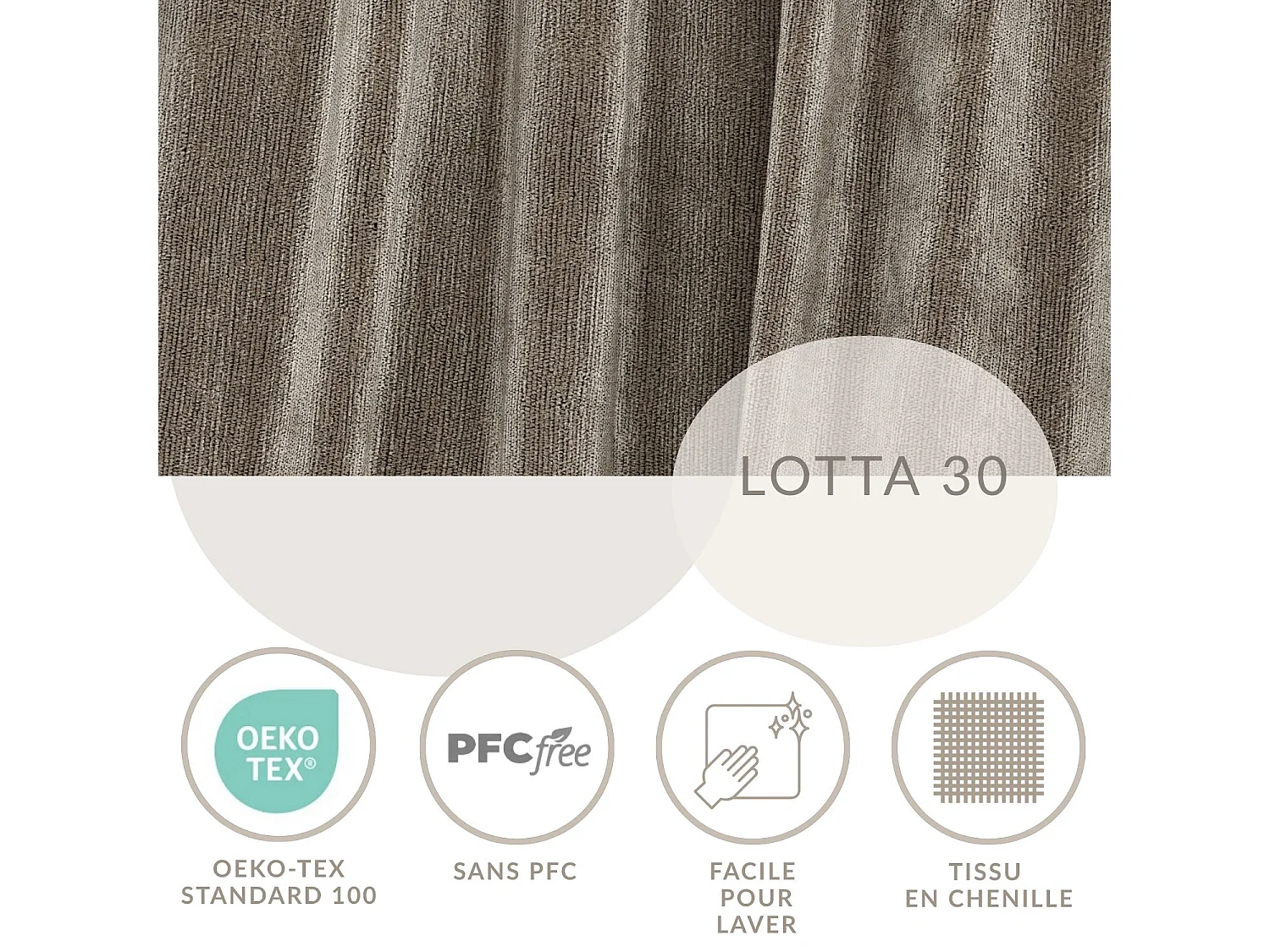 Lit à sommier et coffre de rangement FREJA - matelas - surmatelas - 180x200 cm - beige