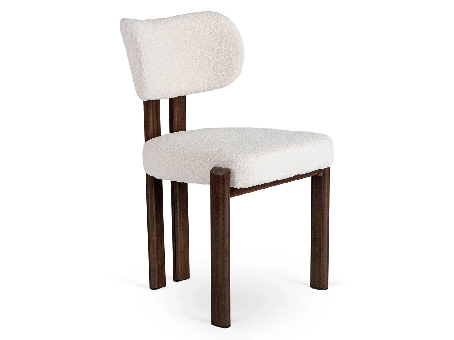 Dining Chair GRENADA Walnut/Cream