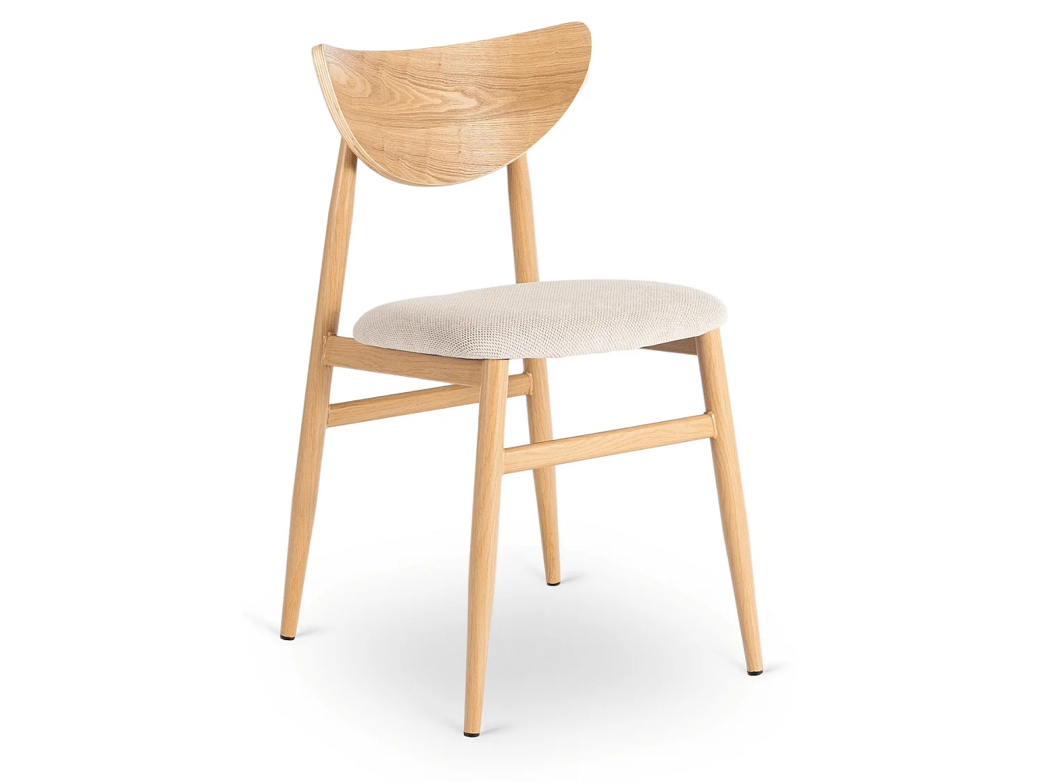 Dining Chair BRAGA Oak/Beige