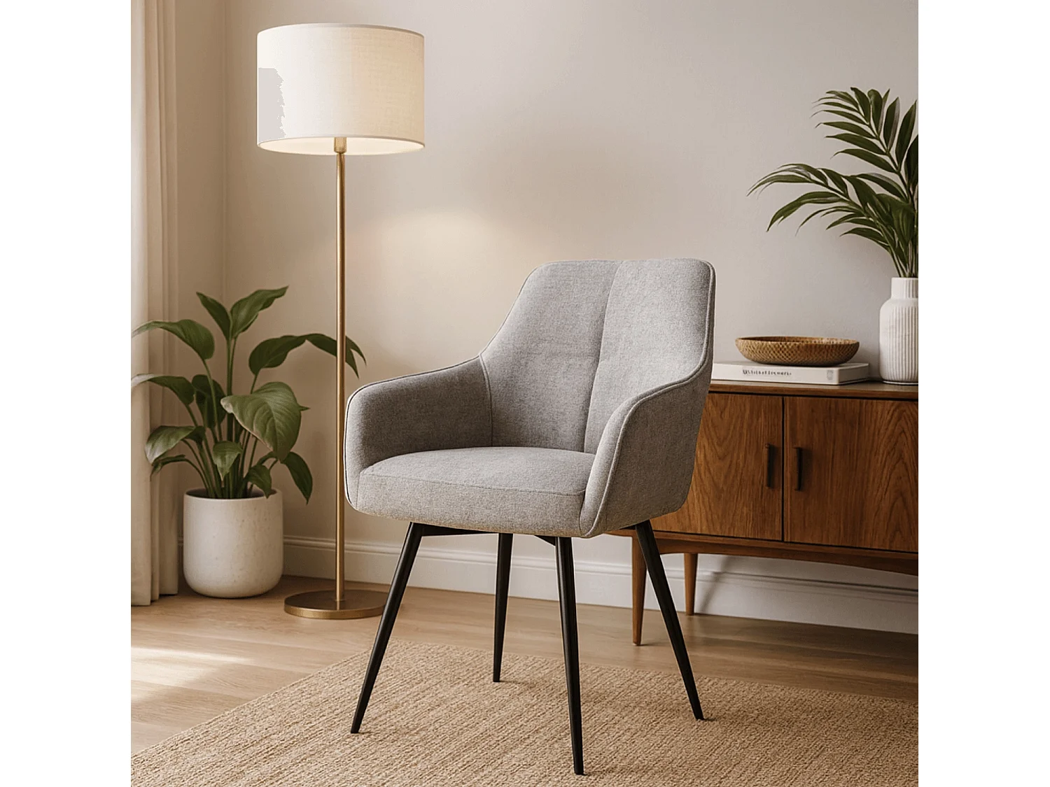 Dining Chair PALMA Grey