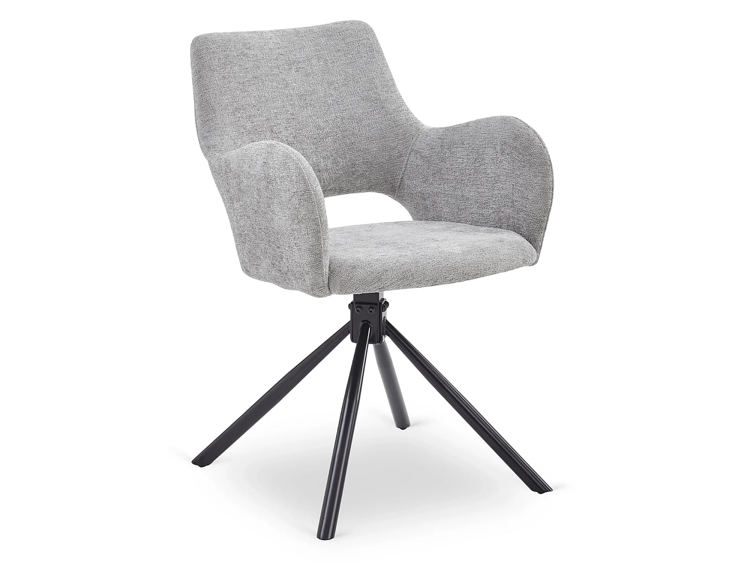 Dining Chair Swivel FLAV Grey