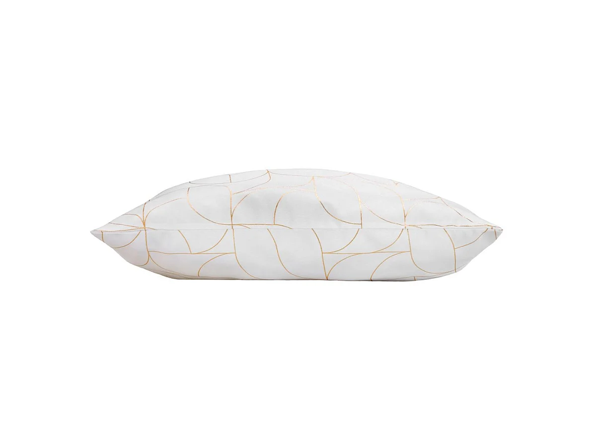 Coussin Déco "Louxor" 60x60cm Blanc