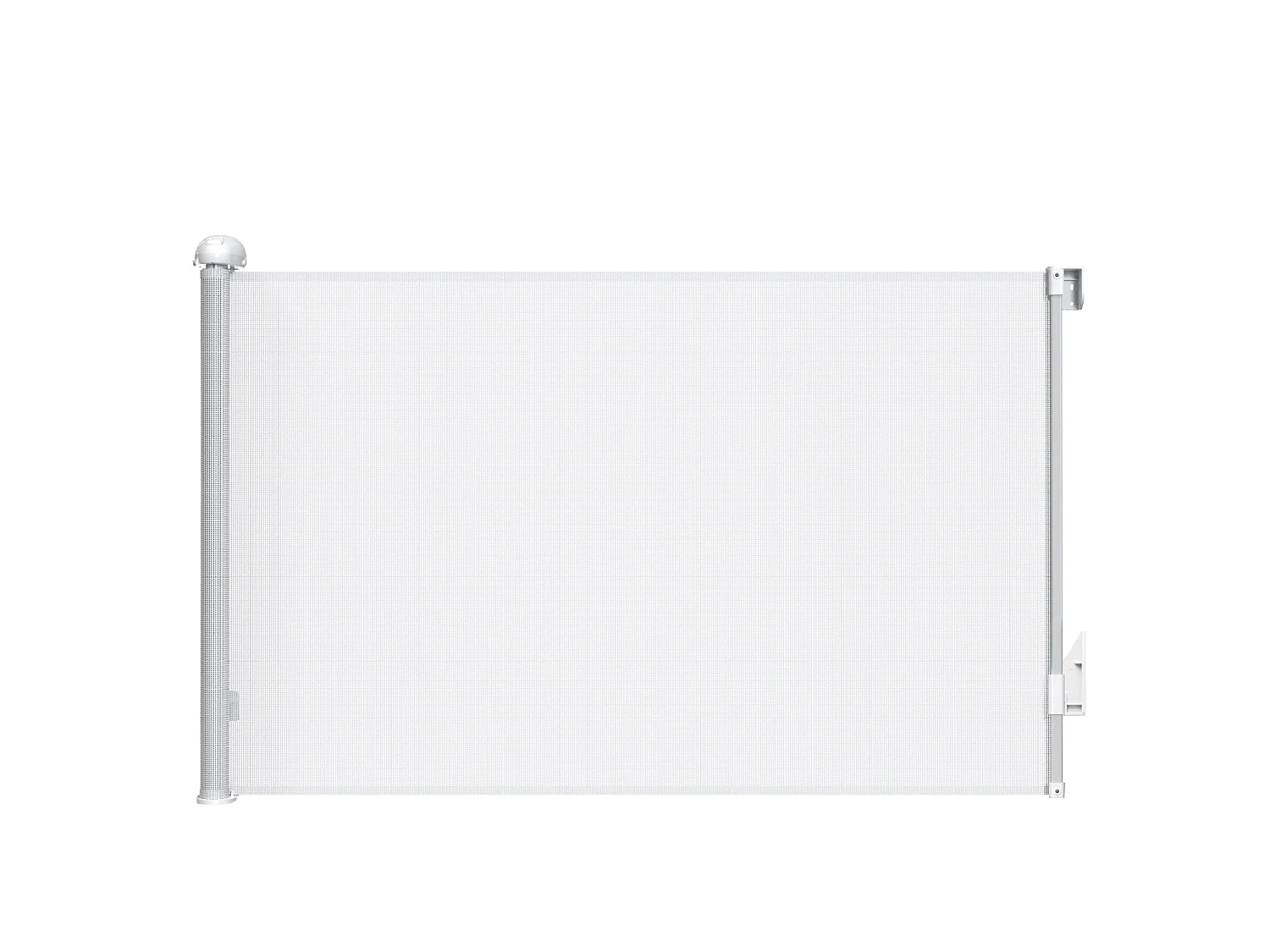 Barrière de sécurité bébé sur enrouleur KLIP - Blanc 130 cm - dès 24 mois