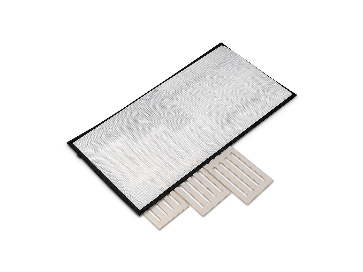 Lit de voyage Fresh Air pour bébé/enfant - 60 x 120 cm - Gris