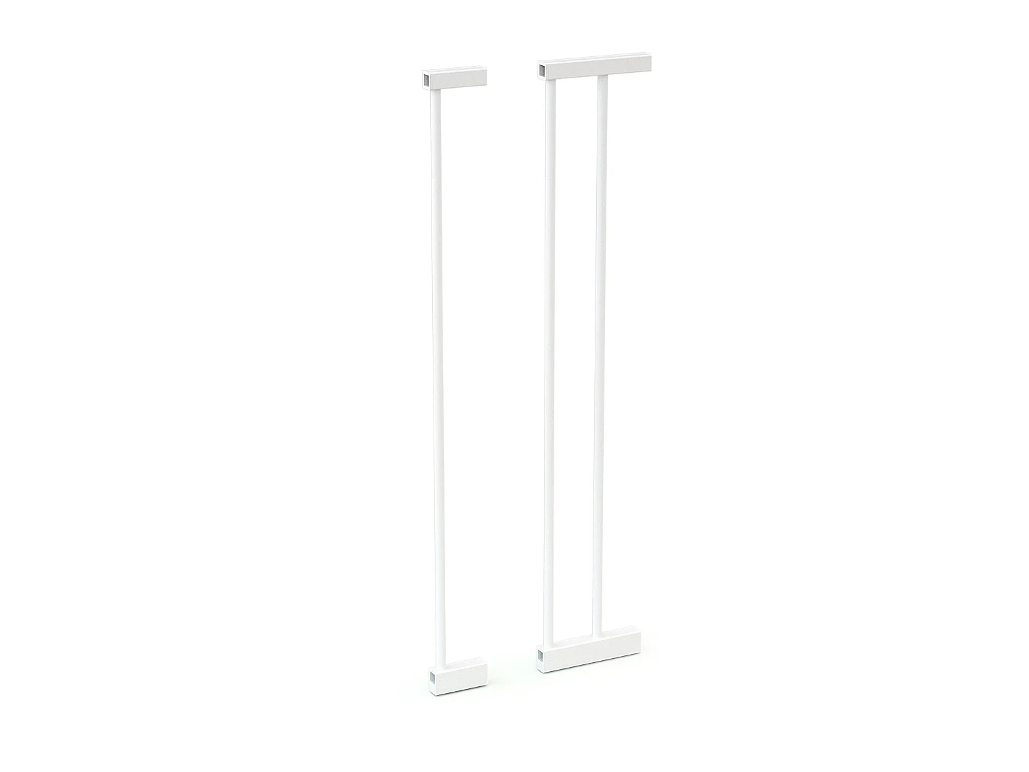 Extension barrière de sécurité bébé en acier Blanc MOBI