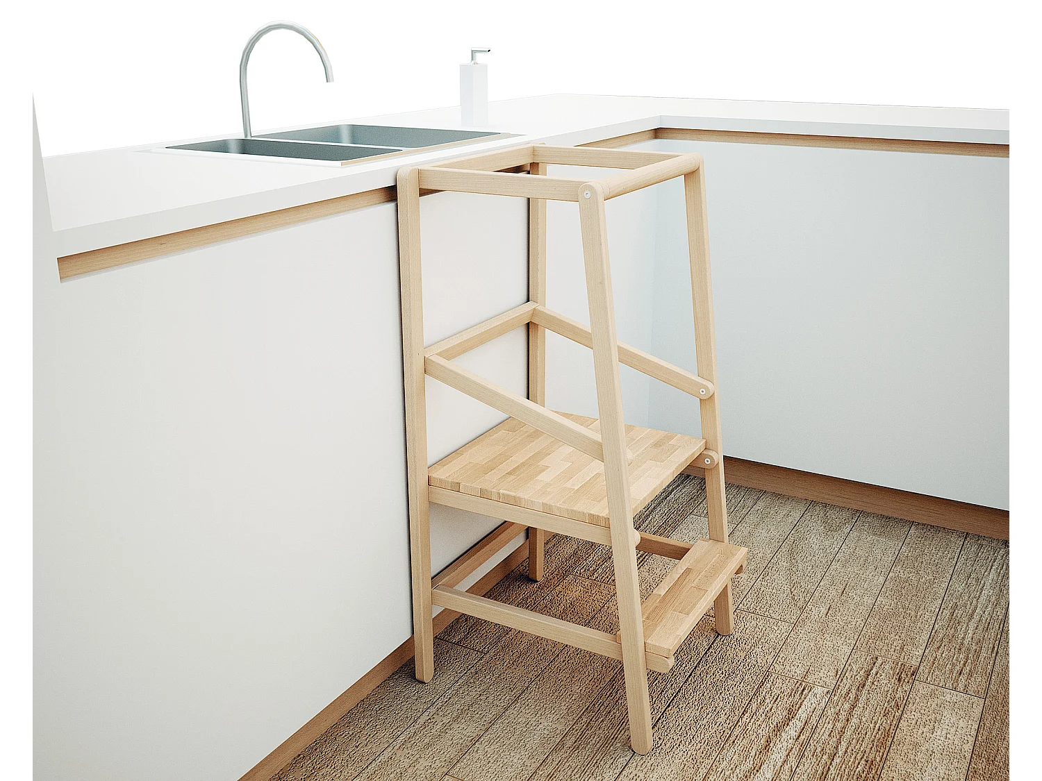 Tour d'observation/d'apprentissage en bois ALTO 2