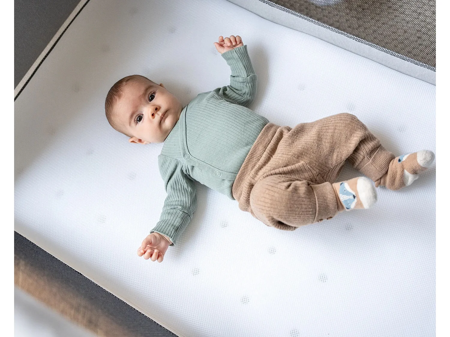 Fresh Air Premium Baby-/Kinder-Reisematratze - 60x120 cm