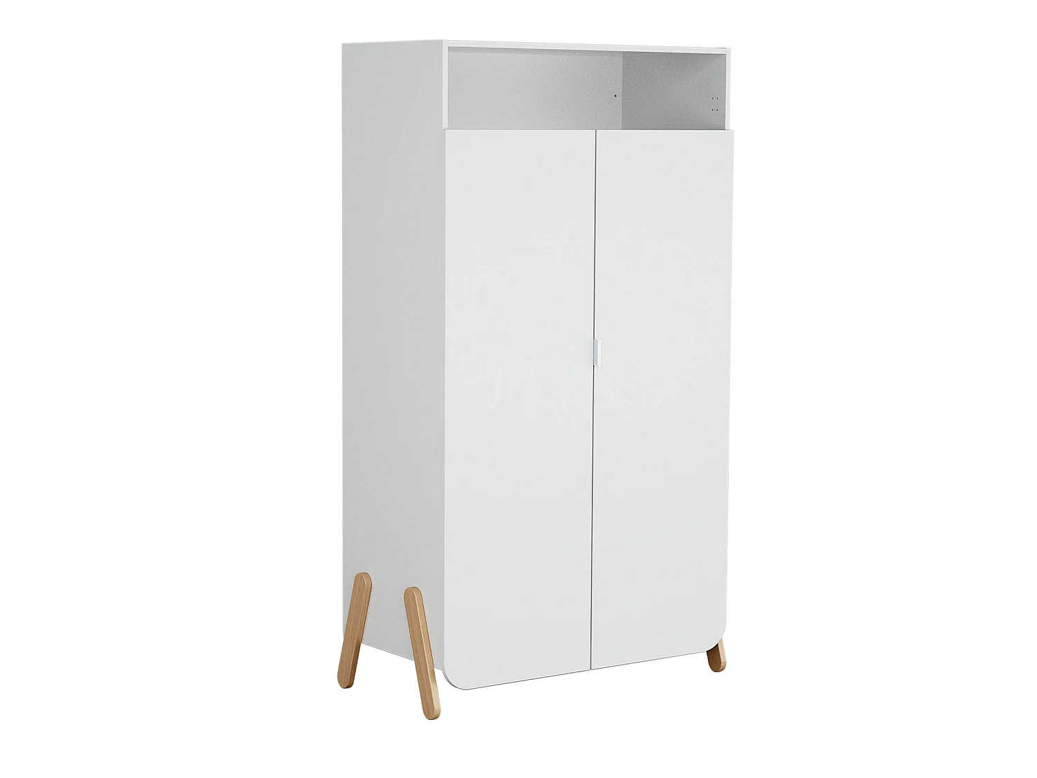 Habitación bebe completa PIRATE madera - Blanco/Haya Barnizada - 60 x 120