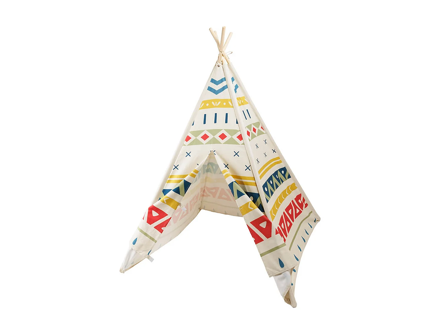 Tenda Tipi in legno per bambini - Dai 3 ai 12 anni