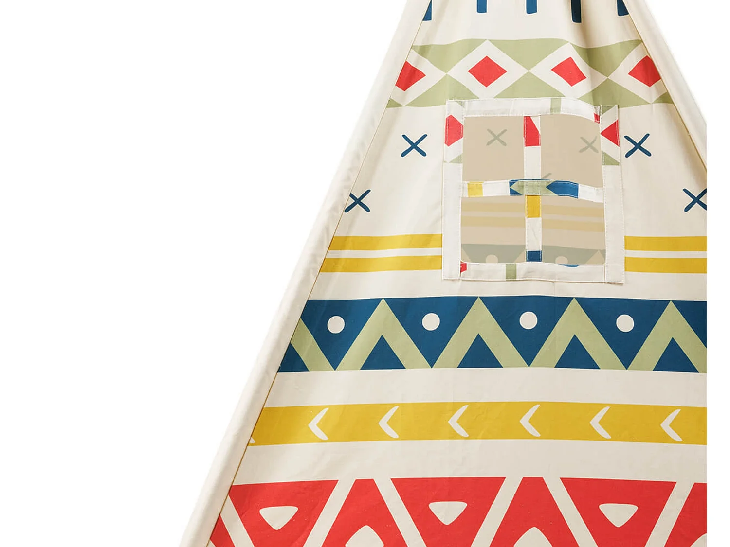 Tenda Tipi in legno per bambini - Dai 3 ai 12 anni