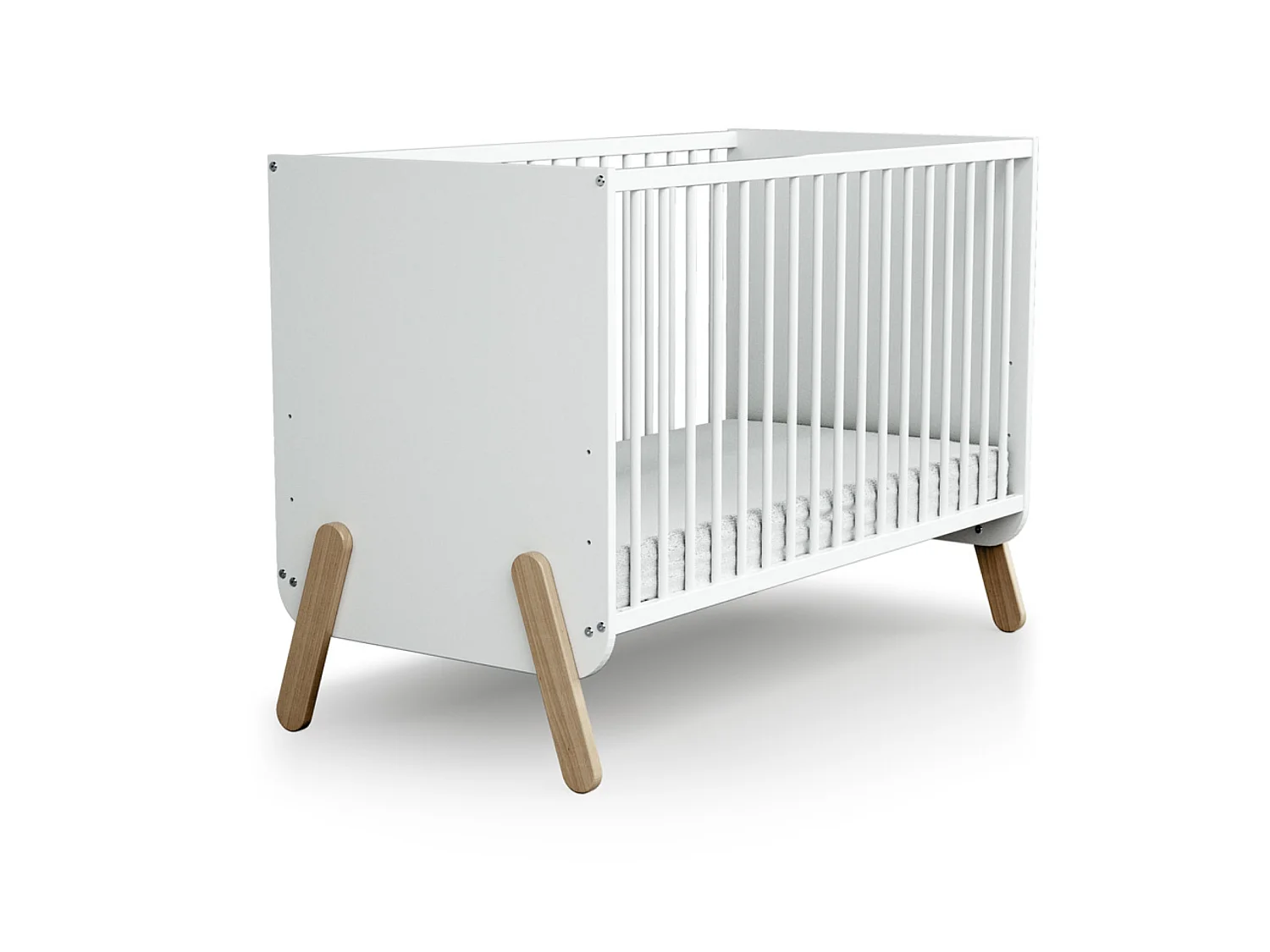 Habitación bebe completa PIRATE madera - Blanco - 127 x 64 x 88 cm