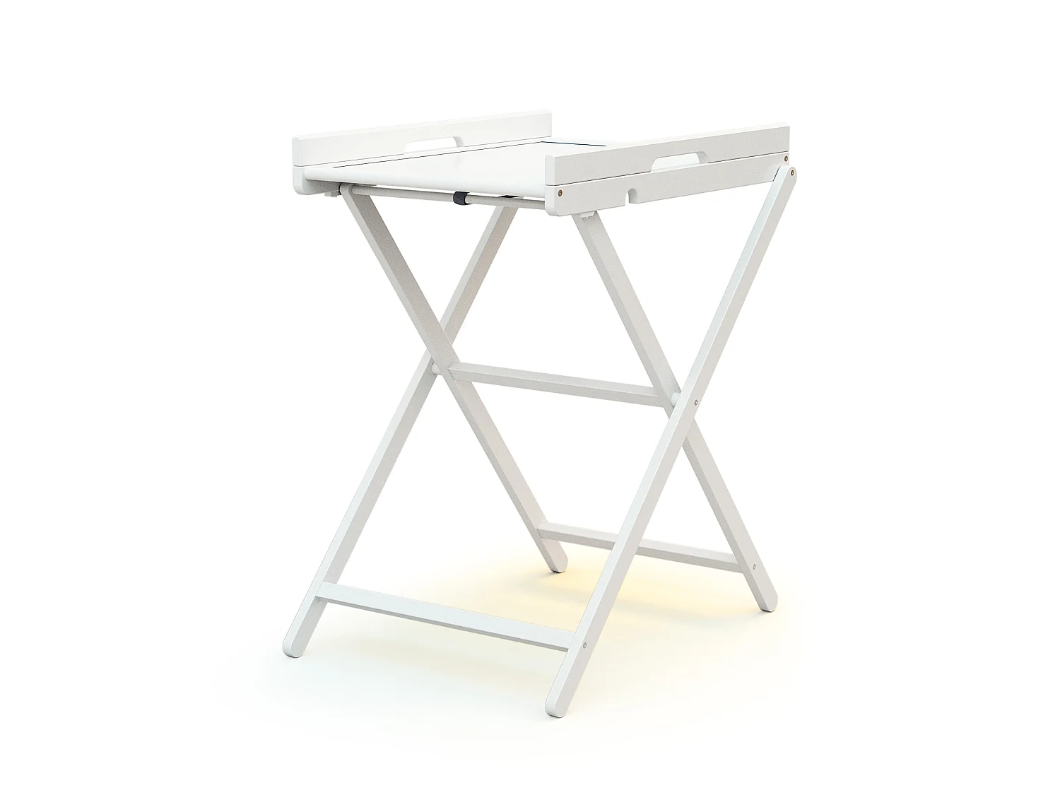 Table à langer pliante en bois PALA Blanc