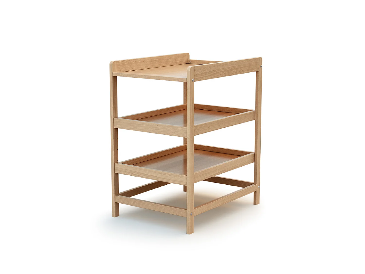 Estante para cambiador bebé LIMA madera - Haya Barnizada - 72 x 55 x 5,50 cm