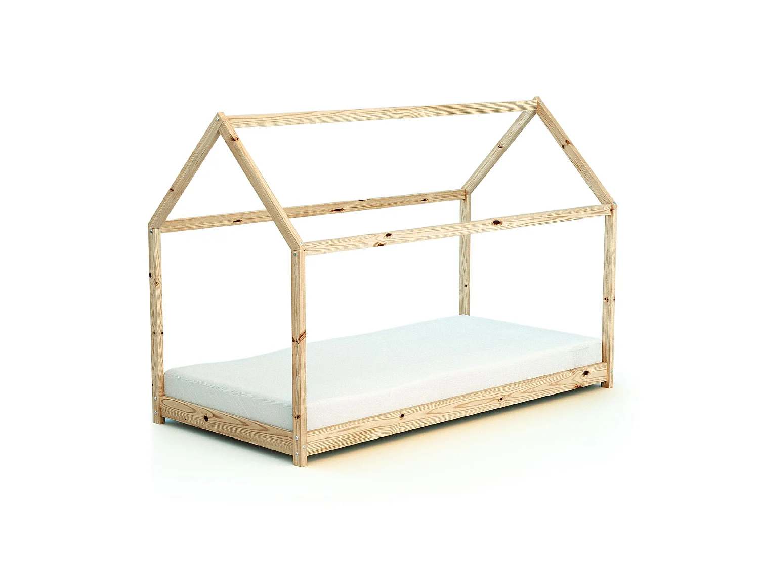 Lit enfant Cabane 90 x 190 en bois