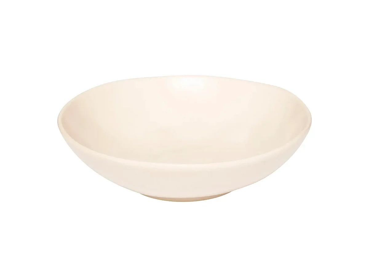 Lot de 6 Assiettes Creuses "Noe" 20cm Beige