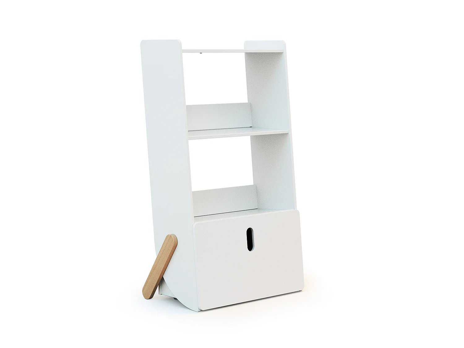 Estantería Infantil Pirata de Madera - Blanco