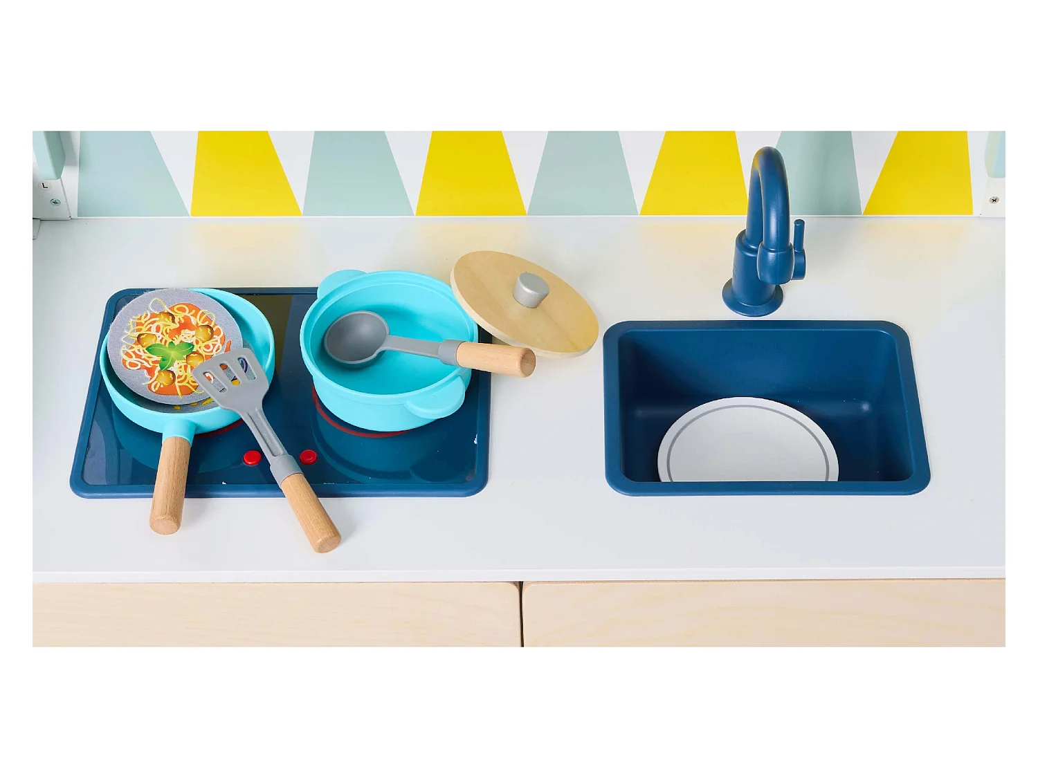 Cassettiera/Cucina per bambini 2 in 1 PLAY FURNITURE