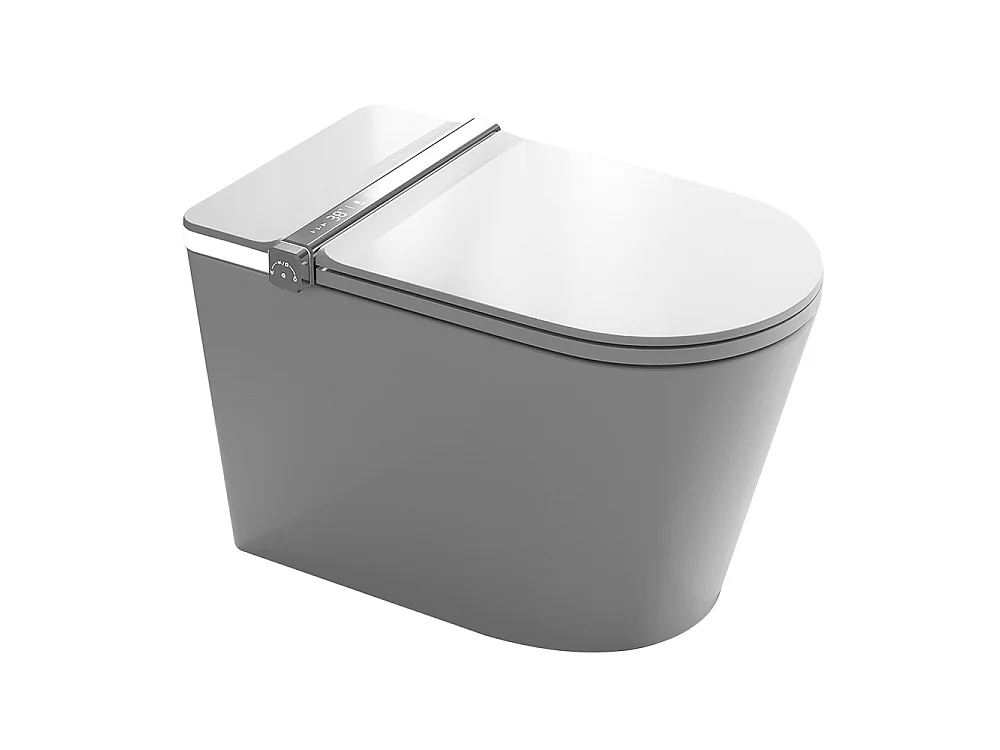 Inodoro Inteligente Smart Compacto | Panel Blanco | Inodoro Japonés Blanco Brillo