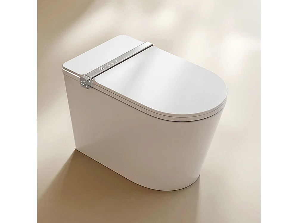 Inodoro Inteligente Smart Compacto | Panel Blanco | Inodoro Japonés Blanco Brillo