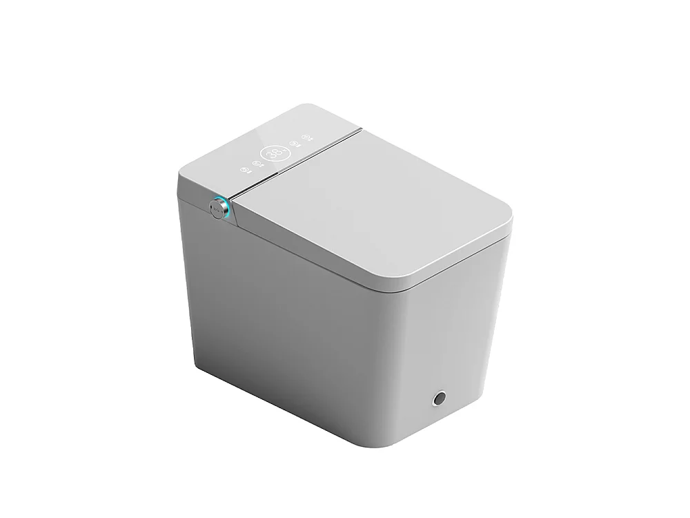 Sanita Inteligente Smart Compacta | Painel Branco | Sanita Japonesa Branco Brilhante