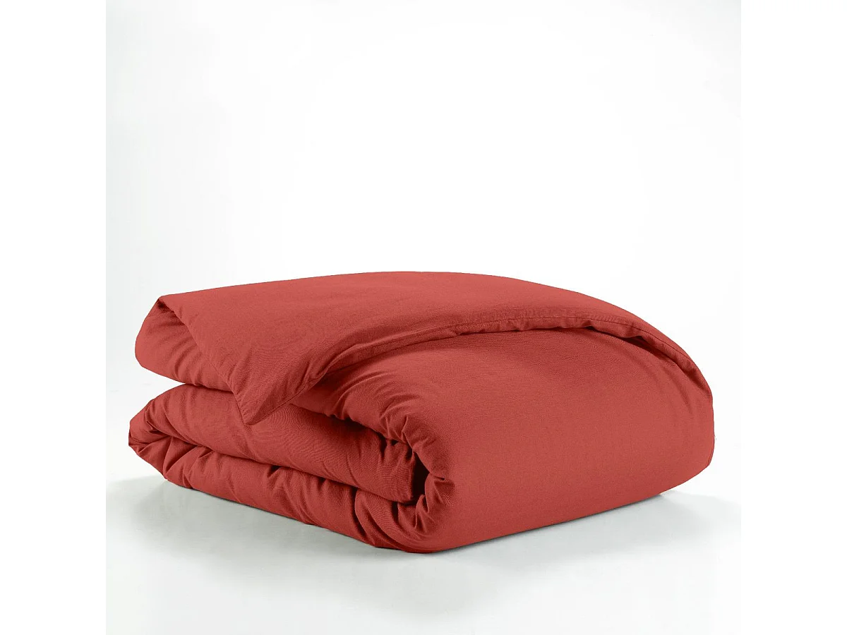 Housse de Couette "Lina" 140x200cm Terracotta