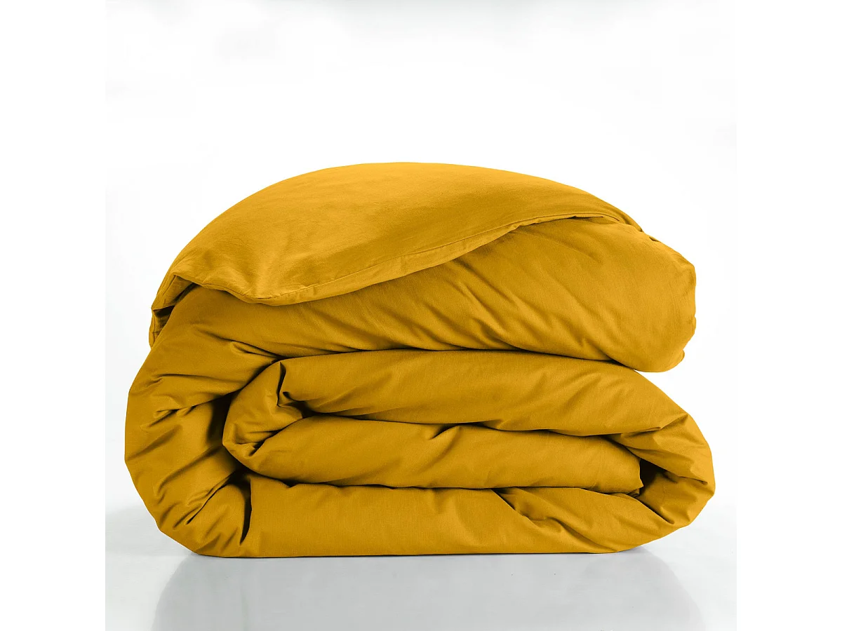 Housse de Couette "Lina" 240x220cm Curry